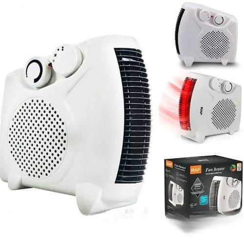 Portable Electric Space Heater 2000W with Adjustable Thermostat & Overheat Protection for Home & Office Use