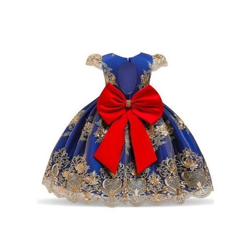 Girl Children Kids Lace Dinner Party Dress