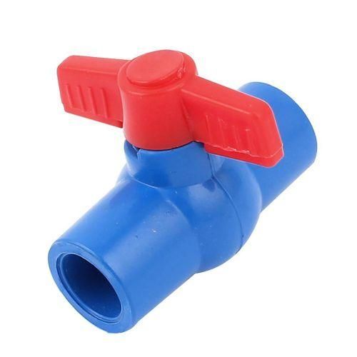 20mm to 20mm Handle Full Port Pipe Connector Adapter PVC