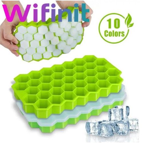 37 Grids Of Silicone Ice Cubes With Top Lid Chocolate Mold