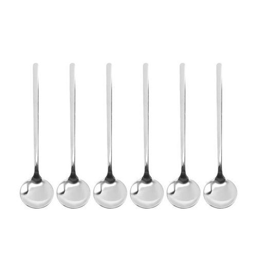 Stainless Steel 6Pcs Espresso Spoons Teaspoons for Coffee Su