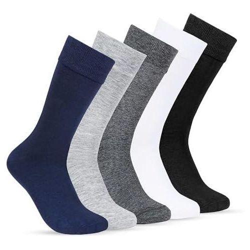 5 pairs langzi cotton fabric official socks