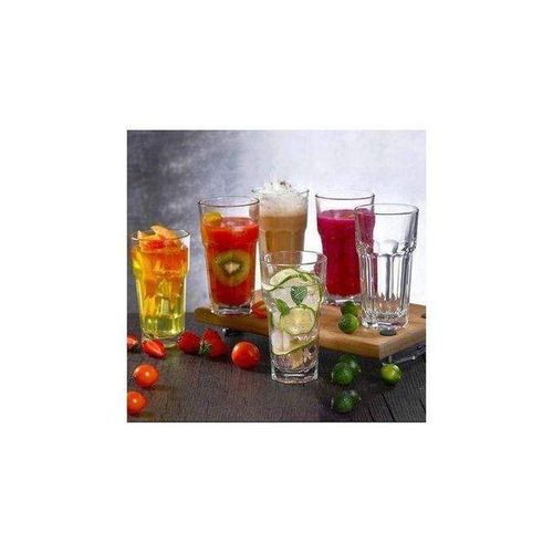 Transparent Drinking Glasses Set(6) For Cold/Warm Drinks