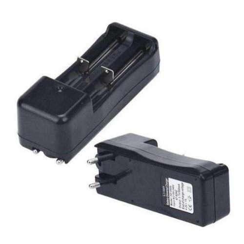 3.7V Double Battery Charger Universal Rechargeable Li-ion EU/Indian 18650/16340/26650 Battery Charger