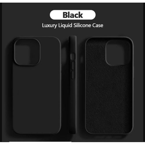 Original Silicone Cover Case for iPhone 12 – Flexible Shockproof Slim, Ultra-Smooth, Durable, and Protective Phone Cover