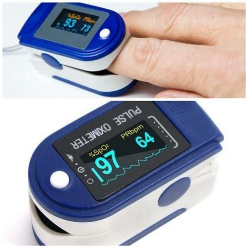 Blue Finger tip oximeter