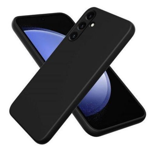 Samsung Phone Case For Galaxy A15 Black Soft Silicone Phone Case Cover