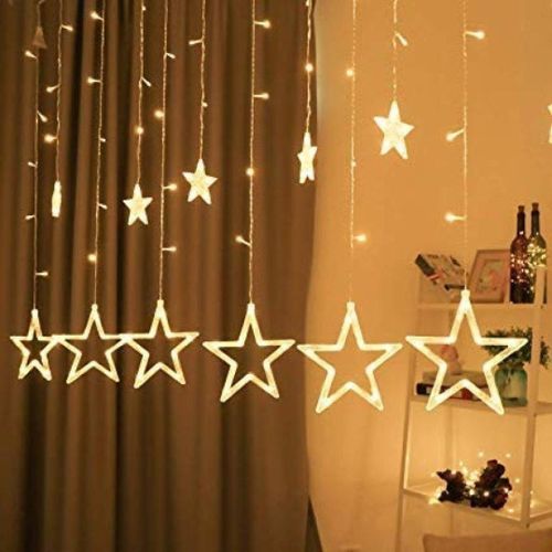 Star curtain lights