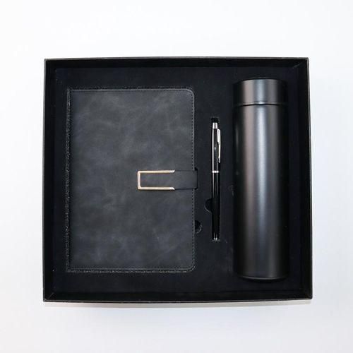 Customized productCustom Logo Cover Diary Planner Box Set Hardcover Notebook With Pen and Cup Journ