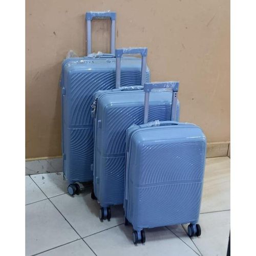 Fashion 3-in-1 Unbreakable Luxurious Rubber Suitcase Briefcase Travel Bag Durable Stylish Multi-Use