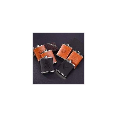 210mL Glenfiddich Stainless Steel Whiskey Hip Travel Flask