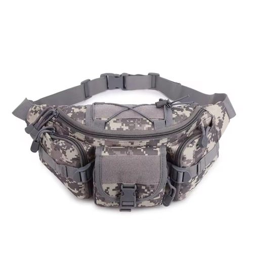 Tactical Outdoor Fishing Waist Bag Multifunctional Cycling Camping Hiking Men Waist Bag - Urban Digital Camo