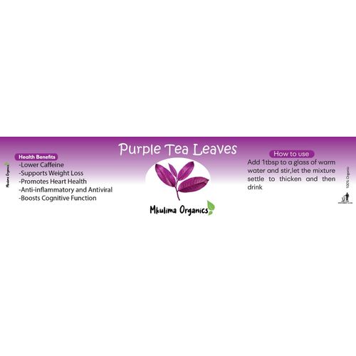 Pure Purple Tea Leaves