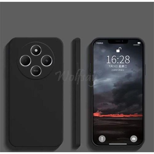 XIAOMI Redmi 14C Black Soft Silicone Phone Case/ Cover