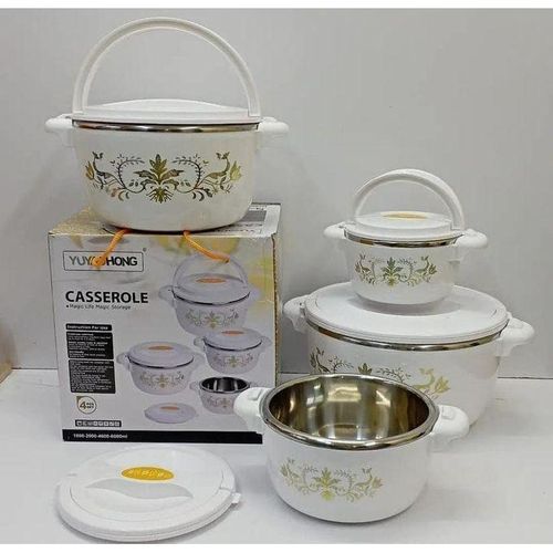 Perfect Stainless Steel Insulated Hot Pot 4pcs