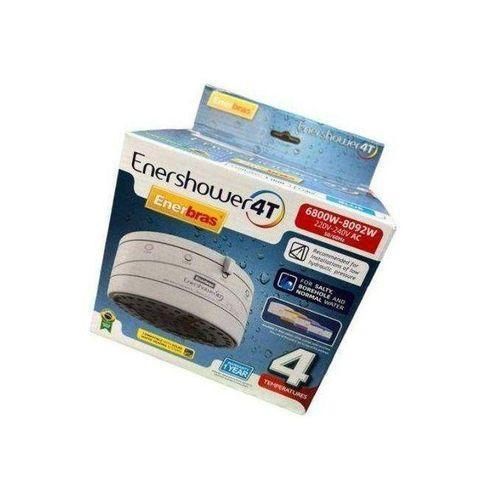 EnerShower 4 Temperature Instant Hot Shower Heater for Normal, Salty and Borehole Water