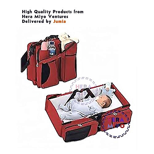 Ibaby 4 In 1 Folding Baby Diaper Bag Bassinet Folding Crib Baby
