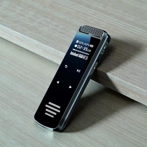 Large Capacity Battery Touch Screen Digital Audio Sound Voice Recorder Long Recording Time Noise Reduction Clear Audio Performance