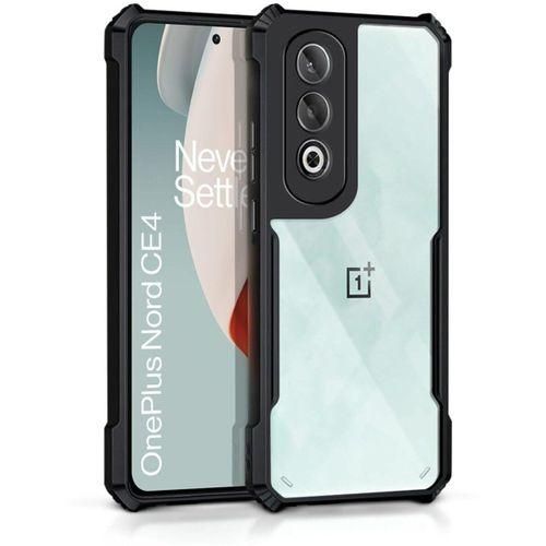 Xundo OnePlus Nord CE 4 5G Back Cover Transparent Crystal Clear Hard PC Back Case With TPU Bumper, Drop Protection Case Cover For OnePlus Nord CE 4 5G