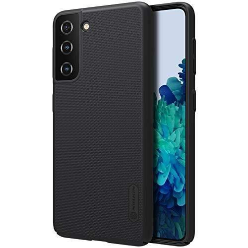 Nilkin Case For Samsung Galaxy S21 (6.2" Inch) Super Frosted Hard Back Cover PC Black Color