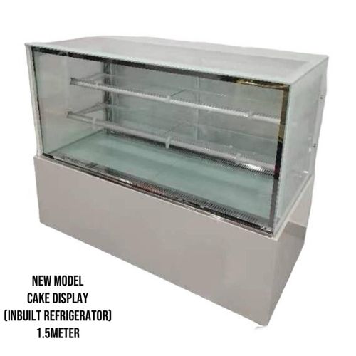 1.5-meter refrigerated commercial cake display showcase