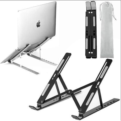 Portable Foldable Aluminium Alloy Desktop Laptop Stand Tablet Stand
