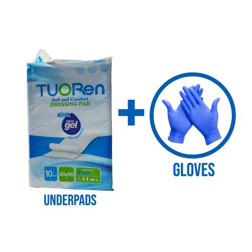 UNDERPADS + GLOVES
