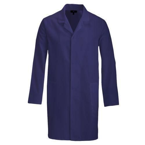 Unisex Navy Blue Dust Coat Dustcoat