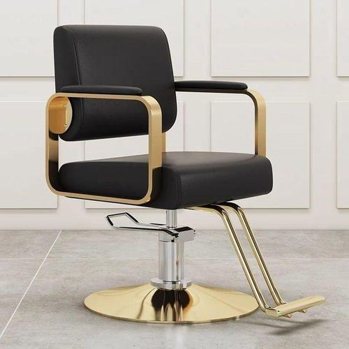 salon styling chair gold