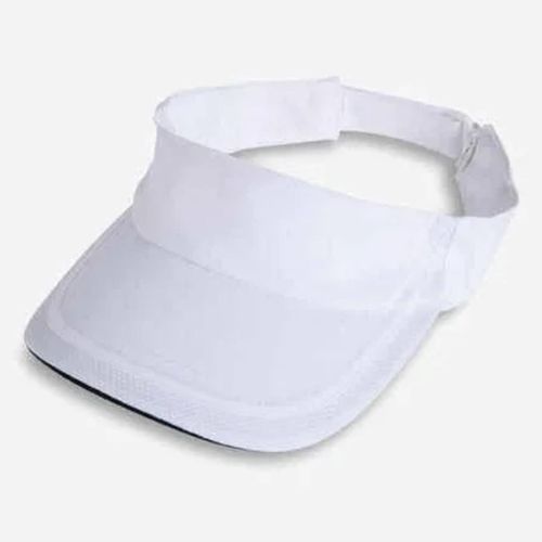 White Sun Visor – Adjustable Sports & Outdoor Visor Cap