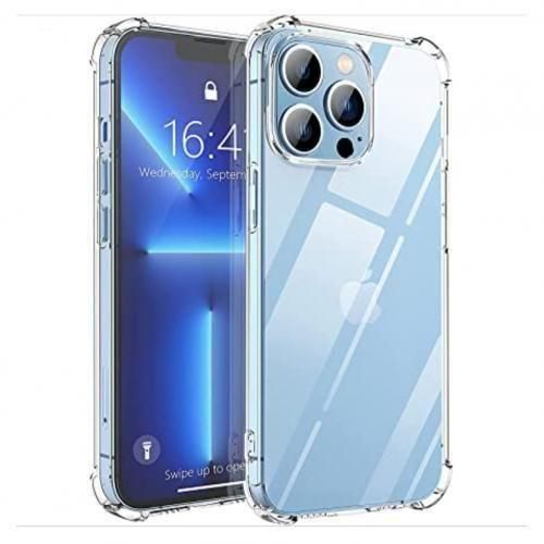 Transparent Back Clear Case For IPhone 14 13 12 11 Pro Max Mini Xs
