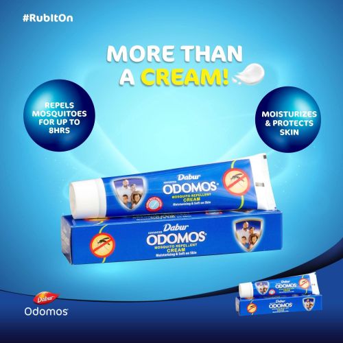 Odomos Mosquito Repellent Cream – 50g for Long-Lasting, Skin-Friendly Protection
