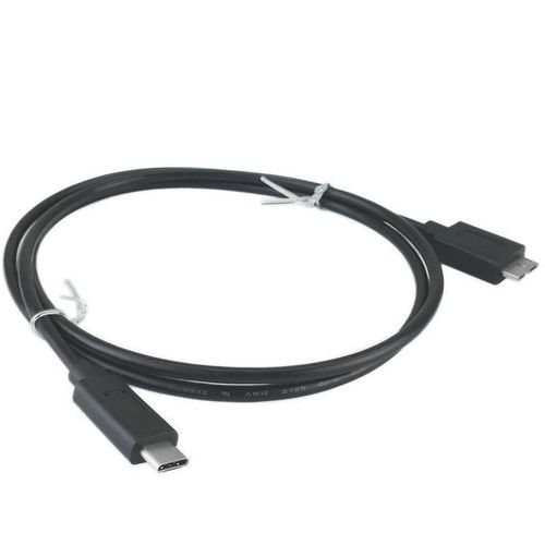USB 3.0 cable type C male to microUSB 3.0 type B male 1m