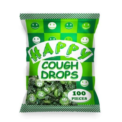 Happy Cough Drops Sweets Pack