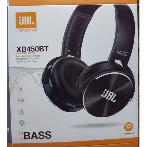 X450BT WIRELESS HEADPHONES (BIG-BASS) BLACK