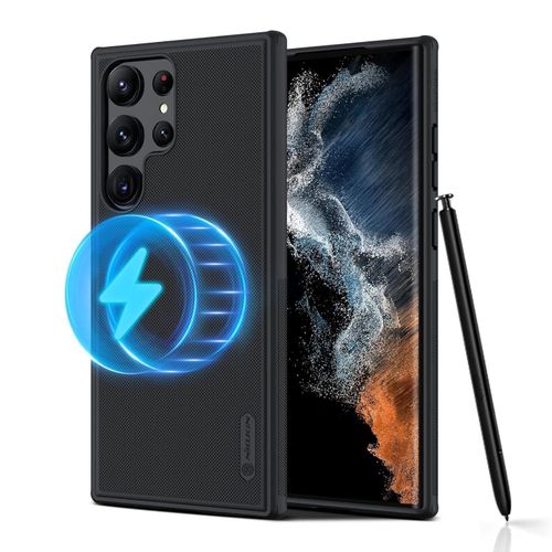 Super Frosted Shield Pro Hard Back Soft Border Case for Samsung Galaxy S23 Ultra