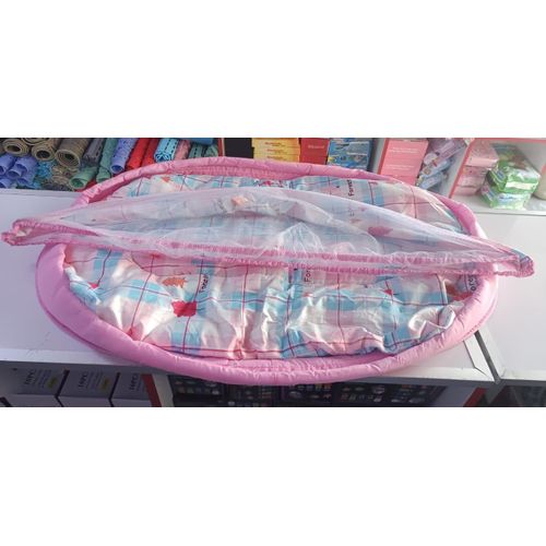 Portable Baby Nest with Removable Net & Mattress – Lightweight and Breathable