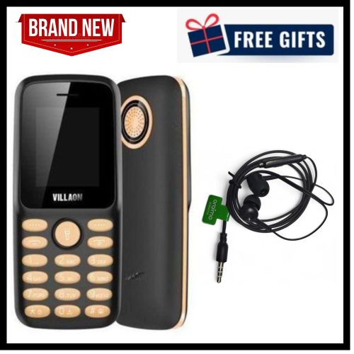 V110 177 Kabambe Wireless FM Camera Bright Touch Facebook 1000mAh Dual Sim - Blck