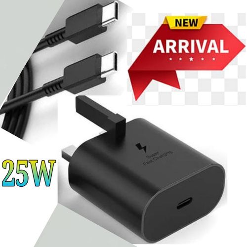 Galaxy A05 Fast Charger 25W With Type C to Type C Cable
