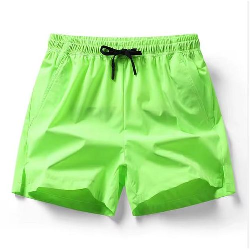 Men’s Quick-Dry Satin Fitness Shorts – Mid Waist Breathable Gym & Outdoor Sports Shorts