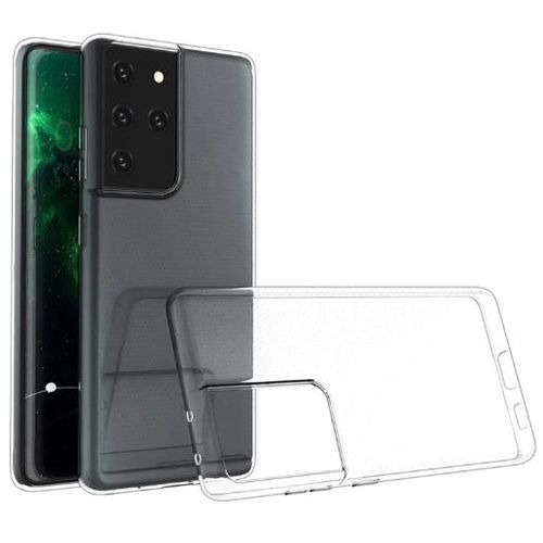 Ultra-Slim Premium Transparent Clear Case Cover for Galaxy S21 Ultra – Transparent Anti-Yellowing Shockproof TPU