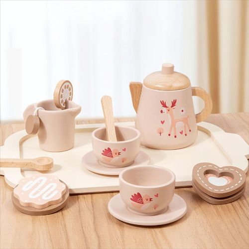 Wooden Pretend Play Tea Set