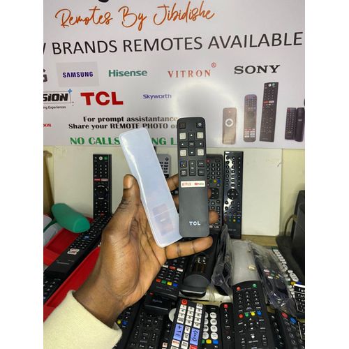 TCL tv short remote control cover