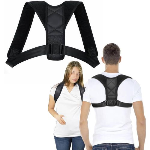 1 piece - Posture Corrector for Women and Men - Back Brace for Upper and Lower Back Pain Relief, Improved Posture Corrector for Back Support, Correct Your Posture and Relieve Back Pain