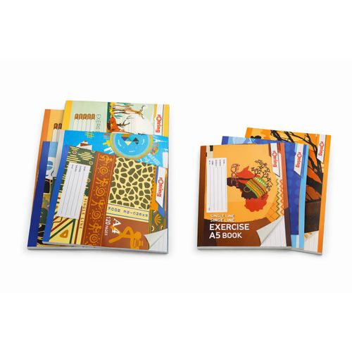 A4 SIZE Exercise Books – Ruled School Writing Books 12PCS