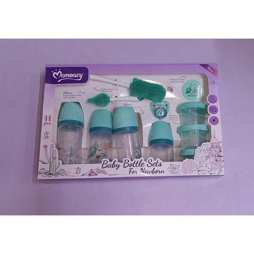 11-Piece Baby Bottle Set for Newborns – BPA Free