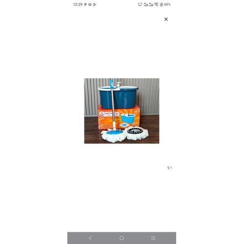 Automatic spin mop and bucket