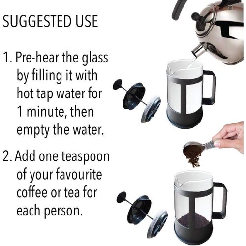 French Press Coffee & Tea Maker 800 ml
