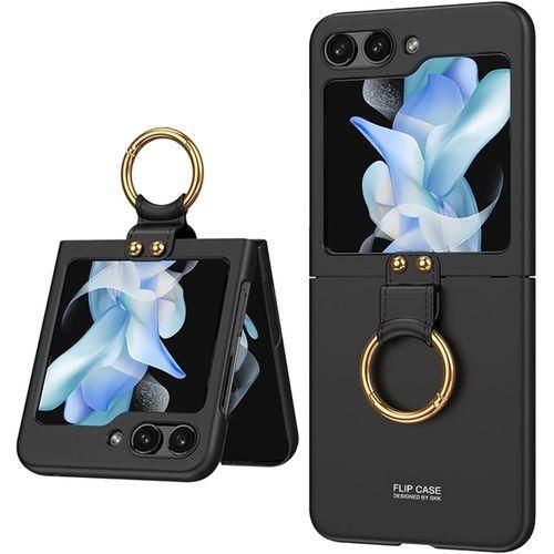 Samsung Flip 6 Case with Ring Holder, Protective Cover