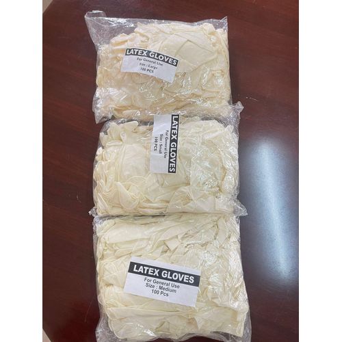 Stay Safe While Keeping Clean! Cream Latex Gloves – 1000PC Disposable, Comfortable & Multi-Purpose